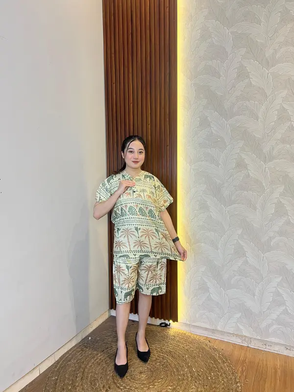 TERBARU BABYDOLL FAUNA ECER JUMBO BUSUI FRIENDLY RAYON PREMIUM WANITA 1