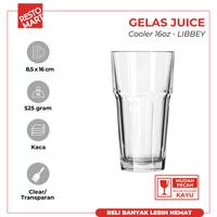 Gambar Glass Cooler / Gelas Cooler 16 oz LIBBEY Kaca (2063052) (F8) dari Restomart Kitchen Solution Kota Semarang 1 Tokopedia