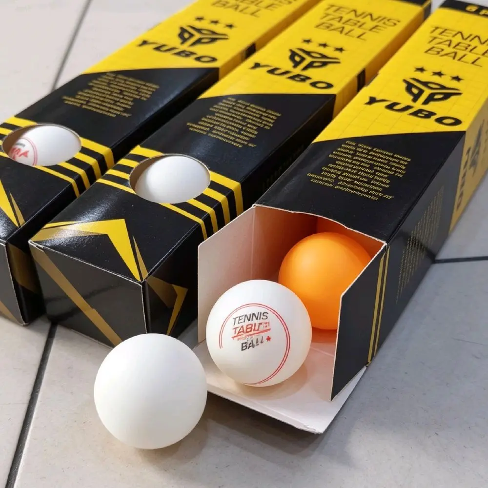 Bola Pingpong / Bola Ping Pong / Bola Tenis Meja Yubo 3 Star Isi 6
