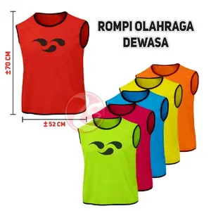 Rompi Sepak Bola Futsal Dewasa untuk Latihan Sepak Bola Pria Dewasa Lekbong Outdoor Sport Olahraga