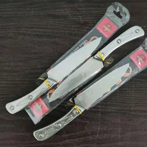 Pisau Stainless Steel Anti Karat Tajam 11cm untuk Buah, Ikan, Tempe - Kitchenware