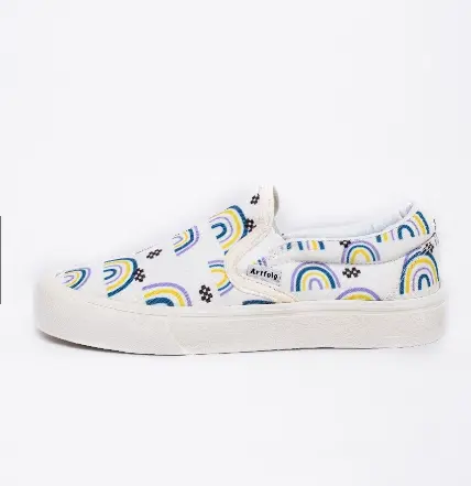 Artfolg Sepatu Slipon Rainbow Spesial Big Sale