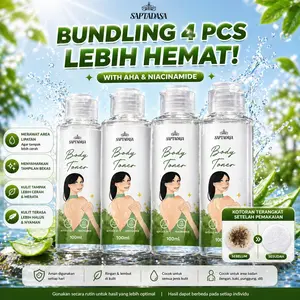 TONER BADAN ISI 4 AHA STRONG SAPTADASA BPOM FREE KAPAS