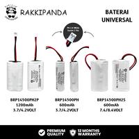 Gambar RakkiPanda Baterai Universal Li-ion 14500 RC Radio Control / Speaker Active Soket PH 2.0 Putih 2 PIN - 3.7V - 4.2V 600mAh dari Rakki Panda Indonesia Kota Administrasi Jakarta Pusat 1 Tokopedia