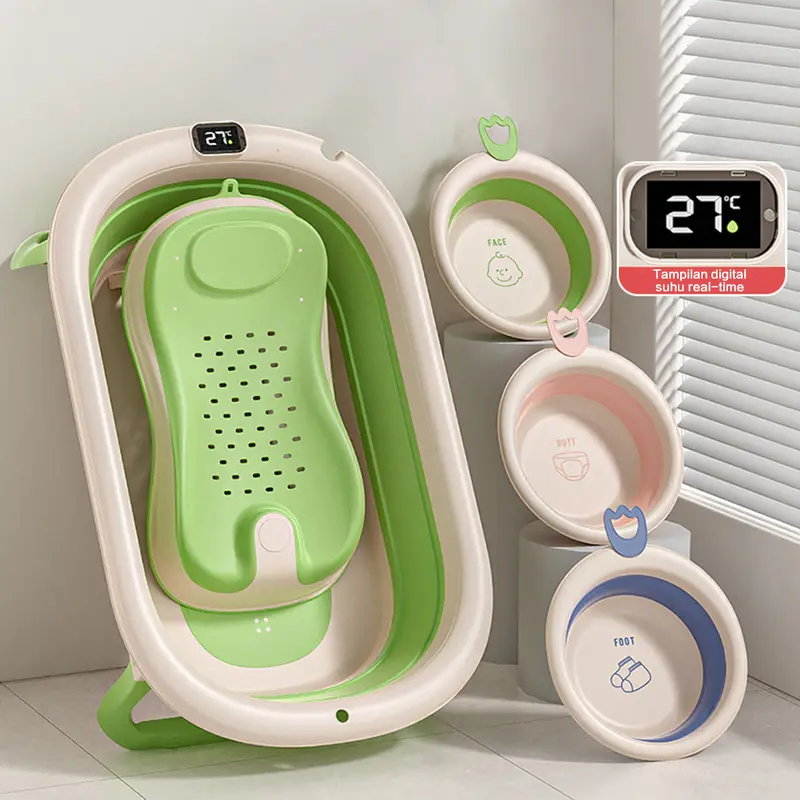 Starlight Bak Mandi Bayi Tempat Mandi Anak Dengan Indikator Suhu HOE201 2