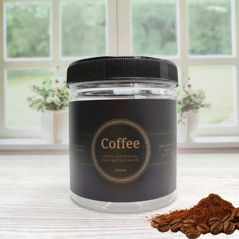 Toples Kopi Teh Gula Set Aesthetic 600 ml Motif Hijau Hitam 4