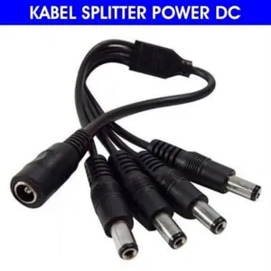kabel cumi cabang 4 in 1 adaptor dc kabel cctv 4 cabang Splitter