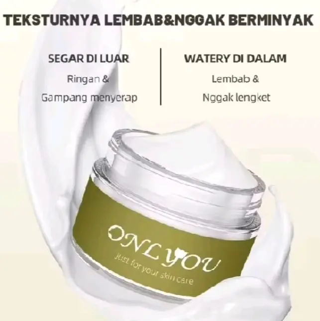 ONLYOU WHITENING Essence Cream luxurious Original Pelembab Memutihkan Mencerahkan Pencerah Wajah