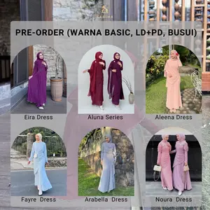 Pre-Order | Costume LD/BUSUI/Warna Basic | SABYYHA.ID [CLOSED PO]