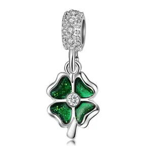 [CuteLittleThings] Charm Seri Warna Hijau Emerald Pandor Wanita - Aksesoris Perhiasan