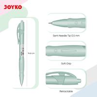 Gambar JOYKO Pulpen Gel 1 Pack GP-265DN Q7 Gel 0.5mm Isi 12 Pcs dari Joyko Indonesia Kota Administrasi Jakarta Utara 2 Tokopedia