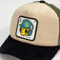 Gambar Trucker Hat Corduroy Patch Topi Visor Pendek Omidoki Army Cream Hitam Piwal (NEW) dari Omidoki_NEW Kab. Bogor 3 Tokopedia