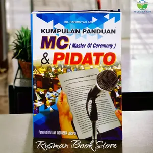 buku kumpulan panduan MC & pidato 21×15 cm Soft Cover Edisi Reguler Cd