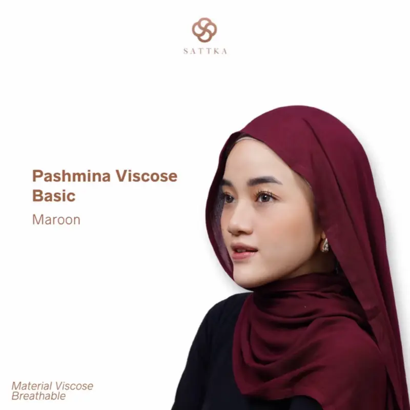 Pasmina  Viscose Basic Original By Sattka Basic Pashmina 0