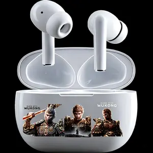 Black Myth WukongTerjemahan AI TWSWirelessBluetooth EarphonesHandsfree Headset  SmartBass HiFi cocok untuk olahraga yang kompatibel dengan ponsel Android dan Apple Earbuds