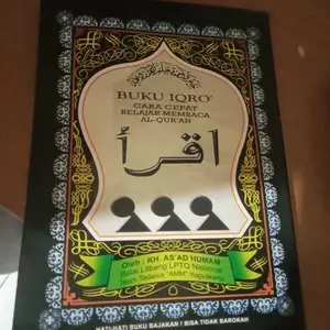 BUKU IQRO BESAR JILID 1 SAMPAI 6 (CARA BELAJAR MEMBACA ALQURAN)