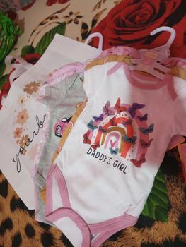 Product Review of Bodysuit Lengan Pendek Isi 3 Baby Boy dan Girl Bahan Katun Untuk Anak Laki Laki dan Perempuan Usia Newborn Sampai 9 Bulan from k**. 1