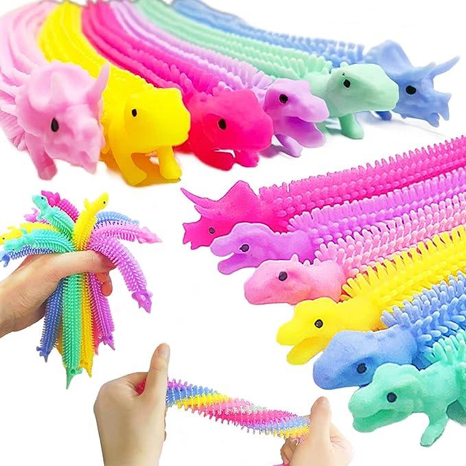 Stretchy Fidget Toy,Upgraded Sensory String,Colorful Stretchy Strings ...