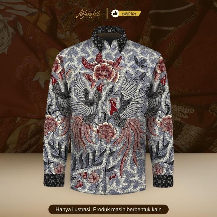 Gambar Kain Batik Tulis Sutra ATBM Exclusive - KDS 0765-Kain Batik-Batik Handmade dari Batik Artanabil Kab. Pekalongan Tokopedia