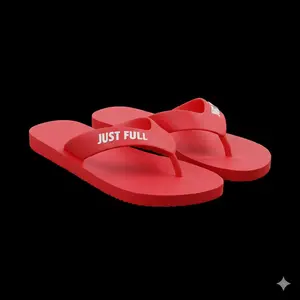 Sandal Jepit Membara merahJusss for you bosku