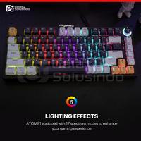 Gambar Fantech MK875 V2 ATOM81 RGB 75% Wired Mechanical Gaming Keyboard - Blue Navy / Navy Blue - Taro Switch / Rosie Switch - Navy Blue, Taro Switch dari Gasol WTC Surabaya Kota Surabaya 5 Tokopedia