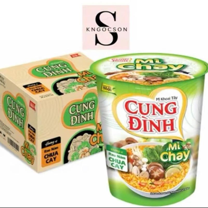  MÌ LY CHAY CUNG ĐÌNH FOOD  thùng 24 ly 
