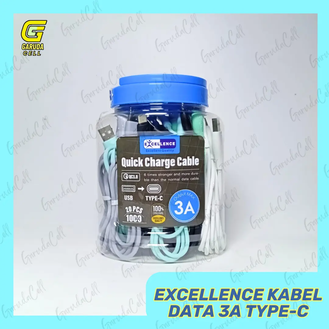 KABEL DATA EXCELLENCE TOPLES TYPE-C KUALITAS TERBAIK