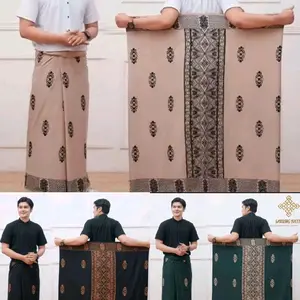 [Terlaris] Paket 100 dapet 3 Sarung Batik Santri Motif Sarwon