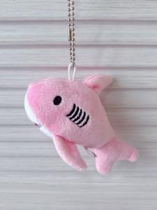 Peluche de Tiburón de Dibujos Animados, Muñeco de Animal del Océano, Llavero de Ballena, Tiburón Suave y Lindo, Regalo Favorito para Niños