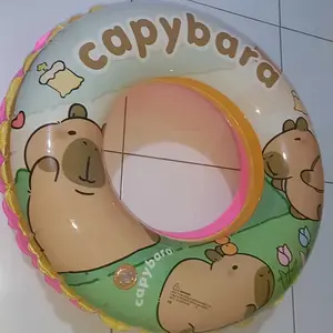 TAIYO Ban Renang Karakter Anak 60 70 80 90cm Pelampung Bulat PVC Swim Safety Inflatable Swimming