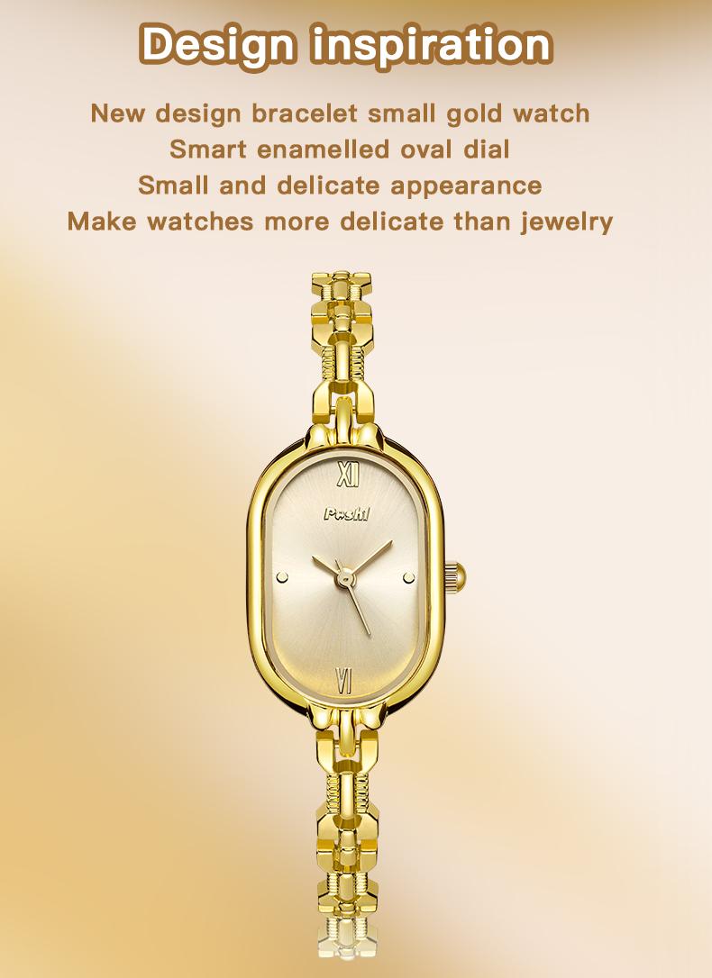 (002 Harga Telah Diganti, Cepat Beli) POSHI-Jam Tangan Wanita Mewah Emas Simple Tapi Elegan Banget Women Watches PS993 / PS994 (002 Harga Telah Diganti, Cepat Beli) POSHI-Jam Tangan Wanita Mewah Emas Simple Tapi Elegan Banget Women Watches PS993 / PS994