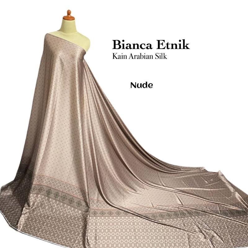BIANCA ETNIK ARABIAN SILK | KAIN METERAN MOTIF | COD | HARGA SETENGAH METER 4