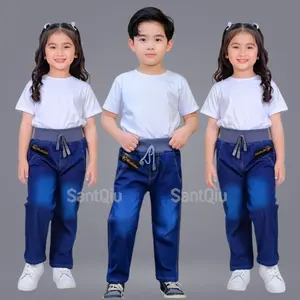 ( COD ) CELANA PANJANG JEANS ANAK || CELANA JEANS RIP ANAK || CELANA SKINY ANAK || JEANS KOLOR ANAK Fashion
