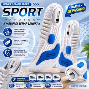 Insole Sport Pro Athlete Alas Kaki Olahraga Sol Sepatu Latex - Boost Reguler Shoe