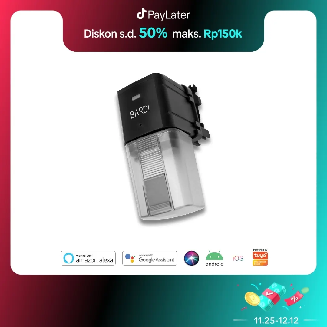 BARDI Smart Fish Feeder Tempat Makan Ikan Pintar Otomatis Wi-Fi Automation