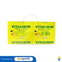 Gambar VITACIMIN 500 MG STRIP 2 TABLET dari Apotek Teras Obat by GoApotik Kota Denpasar 2 Tokopedia