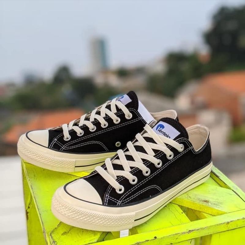 Sepatu Ventela BTS 70s Original Black Natural 1