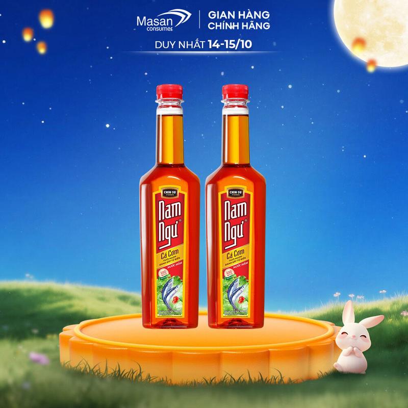 [DEAL KOL] Combo 2 chai Nước mắm Nam Ngư Chai 900ml