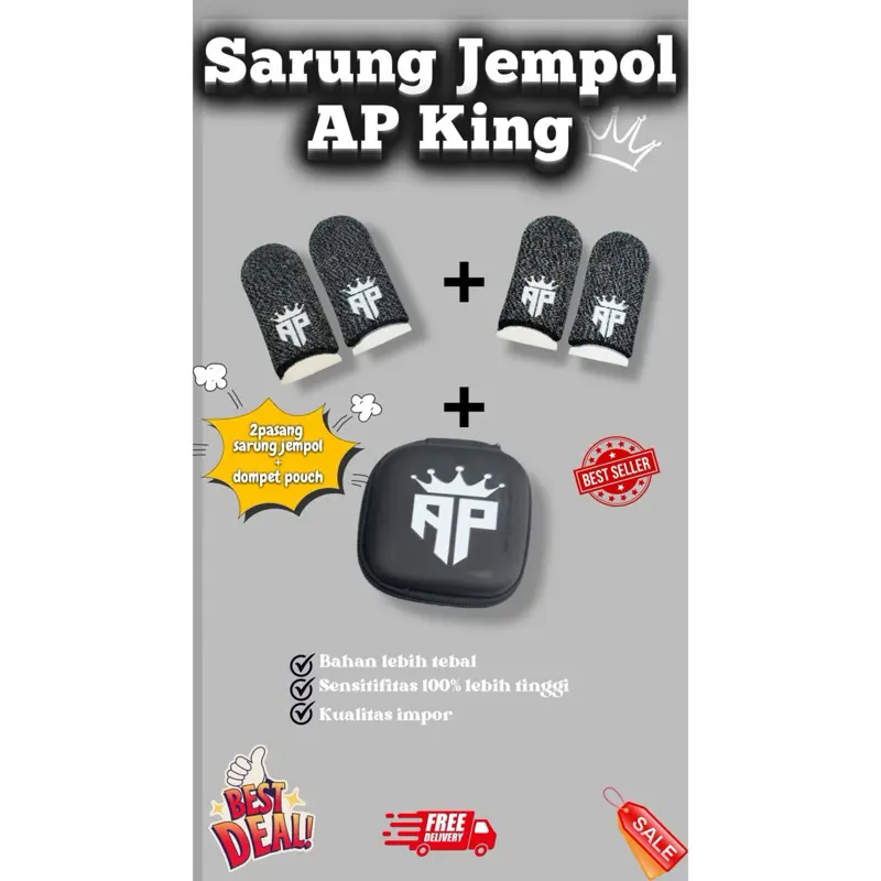 paket Sarung Jempol AP King 2+1