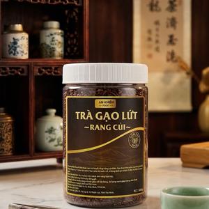 Trà gạo lứt 500g -lon lỡ -tự nhiên