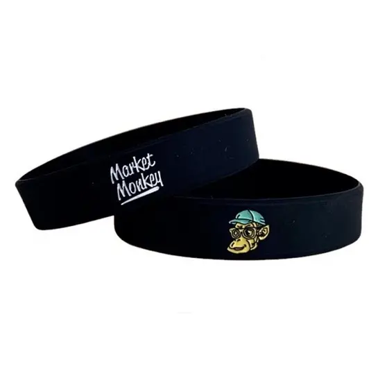 Market Monkey Gelang Karet Pria & Wanita Rubber All Size 1