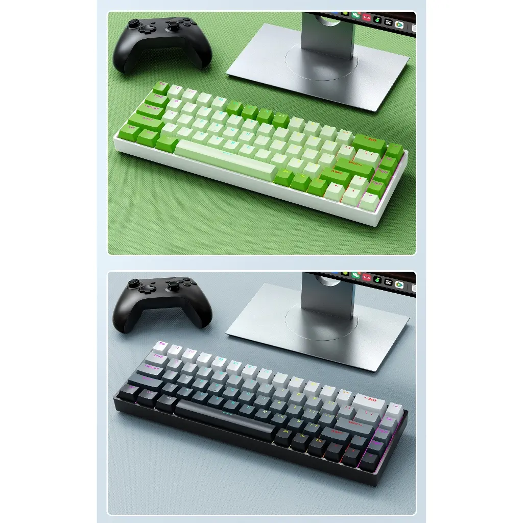 Bàn phím cơ Leaven K68 Không dây bluetooth - Led RGB - Có hot-swap - Keycap Xuyên LED - Có APP tùy chỉnh | BigBuy360 - bigbuy360.vn Bàn phím cơ Leaven K68 Không dây bluetooth - Led RGB - Có hot-swap - Keycap Xuyên LED - Có APP tùy chỉnh | BigBuy360 - bigbuy360.vn