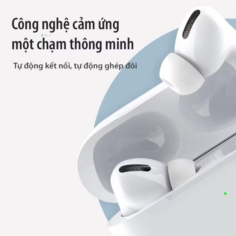 AlPro Tai Nghe Bluetooth Không Dây Pro Thế Hệ Thứ 3 Âm Vòm Cao Cấp Định Vị Đổi Tên Tự Động Kết Nối Bảo Hành 12 Tháng Công Nghệ Cảm Ứng Một Chạm Thông Minh