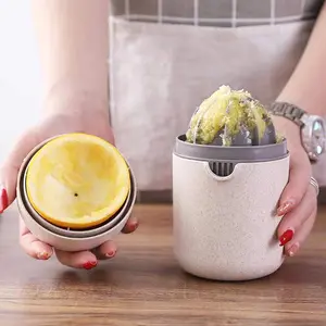 Perasan Jeruk Lemon Cangkir Juicer Portable Multifungsi / Jus Alat Pemeras Jus Portable