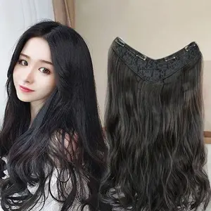 Bess Collection – Hair Clip Big Layer Curly Wave Rambut Palsu Keriting Panjang T683