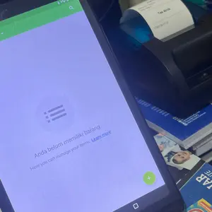 mesin kasir tabled 8 inch + printer penjualan  offline  & ONLINE  GOFOOD,grabmercant,shope
