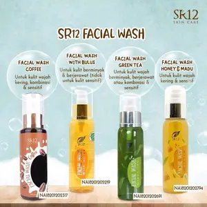 SR12 Facial Wash untuk wajah normal dn kering