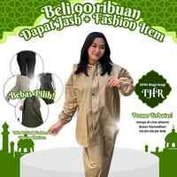 Gambar Jas Hujan Setelan Parasut D70 Pria Wanita Tebal Berkualitas - Merah MArun, All Size dari KHN Store Kab. Sumedang 4 Tokopedia