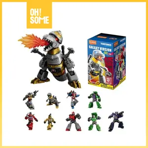 Oh!Some Blokees Blind Box Gacha Set Koleksi Figure Transformers Seri Galaxy 02 SOS (1/10) - PRODUK RANDOM Toy