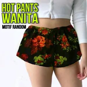 HOTPANTS WANITA MOTIF | UNDER PANTS | BOXER SEXY | Motif Random